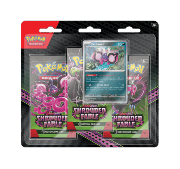 Pokémon TCG: Scarlet & Violet – Shrouded Fable 3-Pack Blister