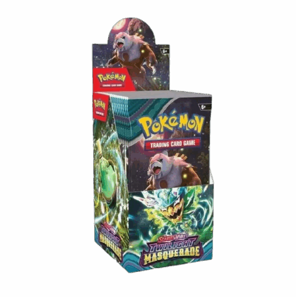 Pokémon TCG: Scarlet & Violet – Twilight Masquerade 18-Pack Booster Box