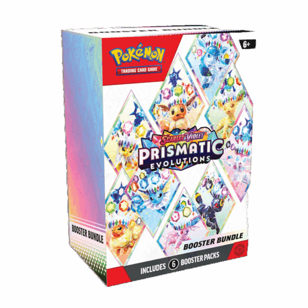Pokémon TCG: Scarlet & Violet – Prismatic Evolutions Booster Bundle
