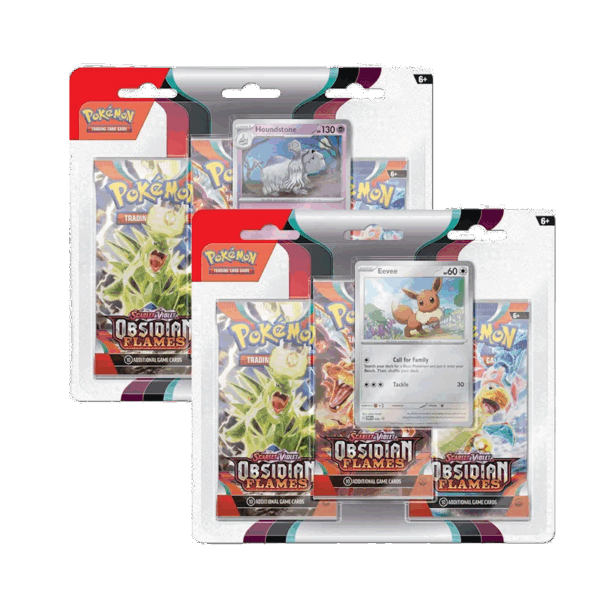 Pokémon TCG: Scarlet & Violet – Obsidian Flames 3-Pack Blister