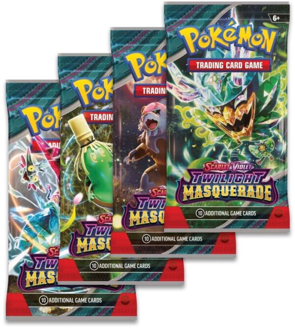 Pokémon TCG: Scarlet & Violet – Twilight Masquerade Booster Pack - Afbeelding 2